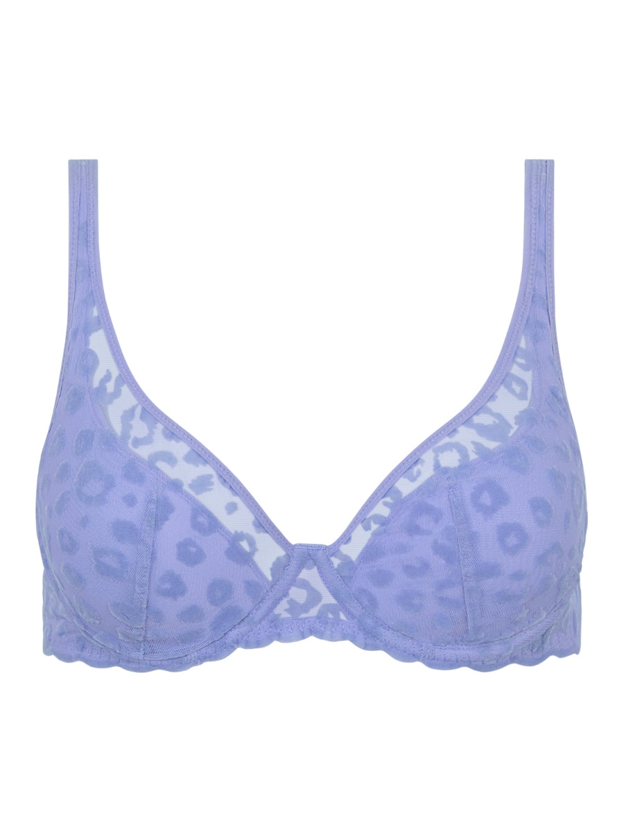 Girls Plunge T-Shirt Bra - Cornflower
