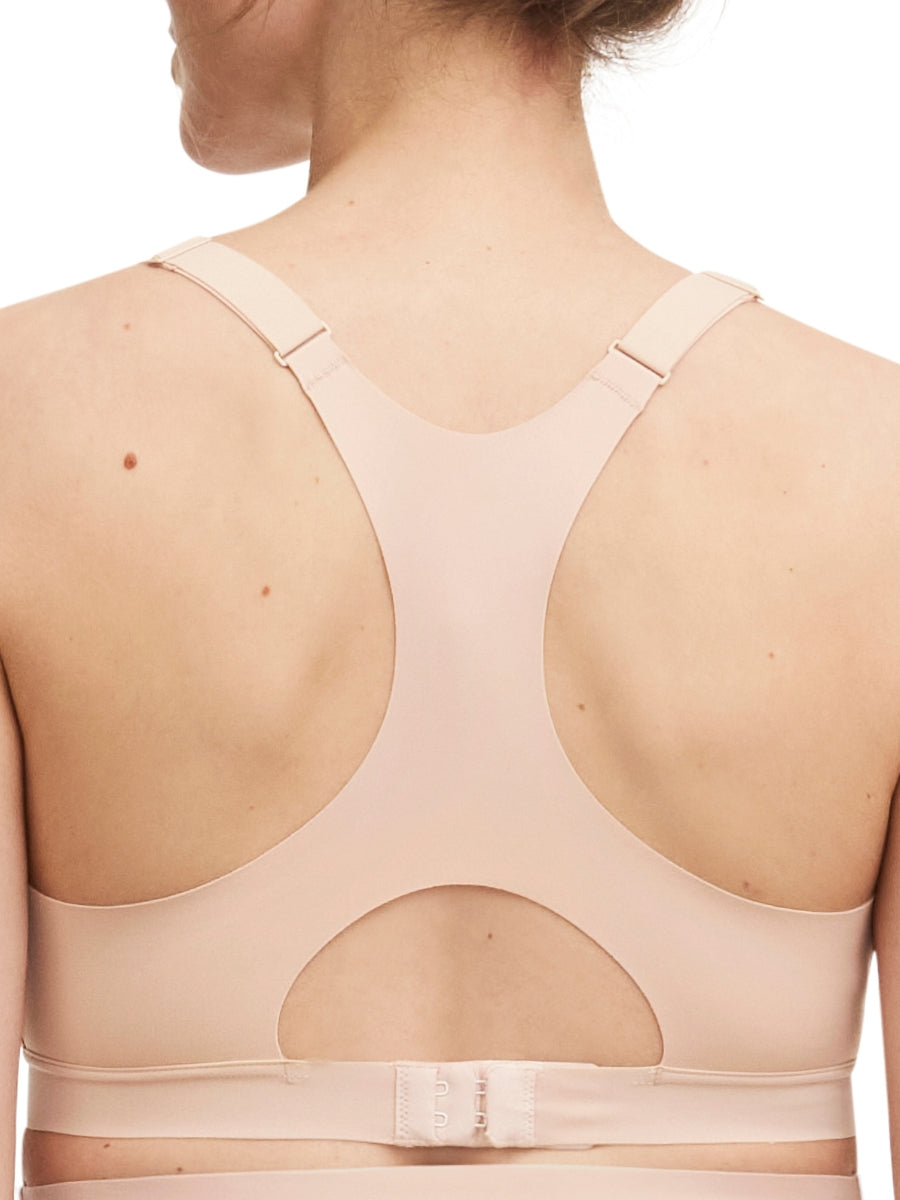 Pure Maternity Wrap Front Nursing Bra - Golden Beige