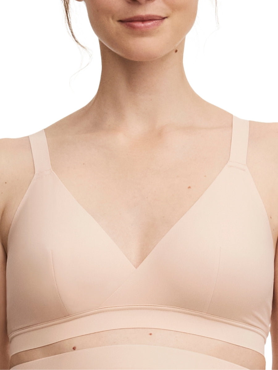 Pure Maternity Wrap Front Nursing Bra - Golden Beige