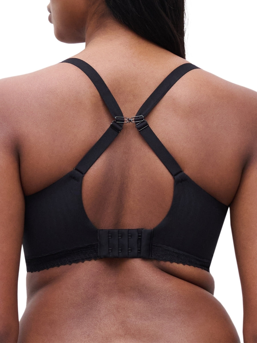 Romance Covering Full Cup Bra - Black
