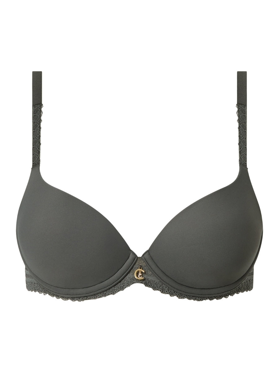 Romance Covering T-Shirt Bra - Clay Green