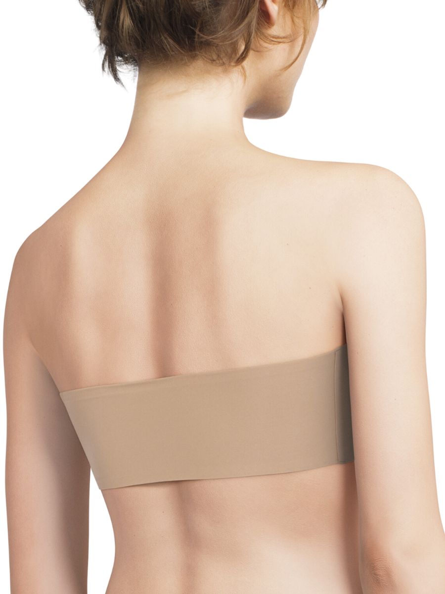 SoftStretch Padded Bandeau - Nude Sand