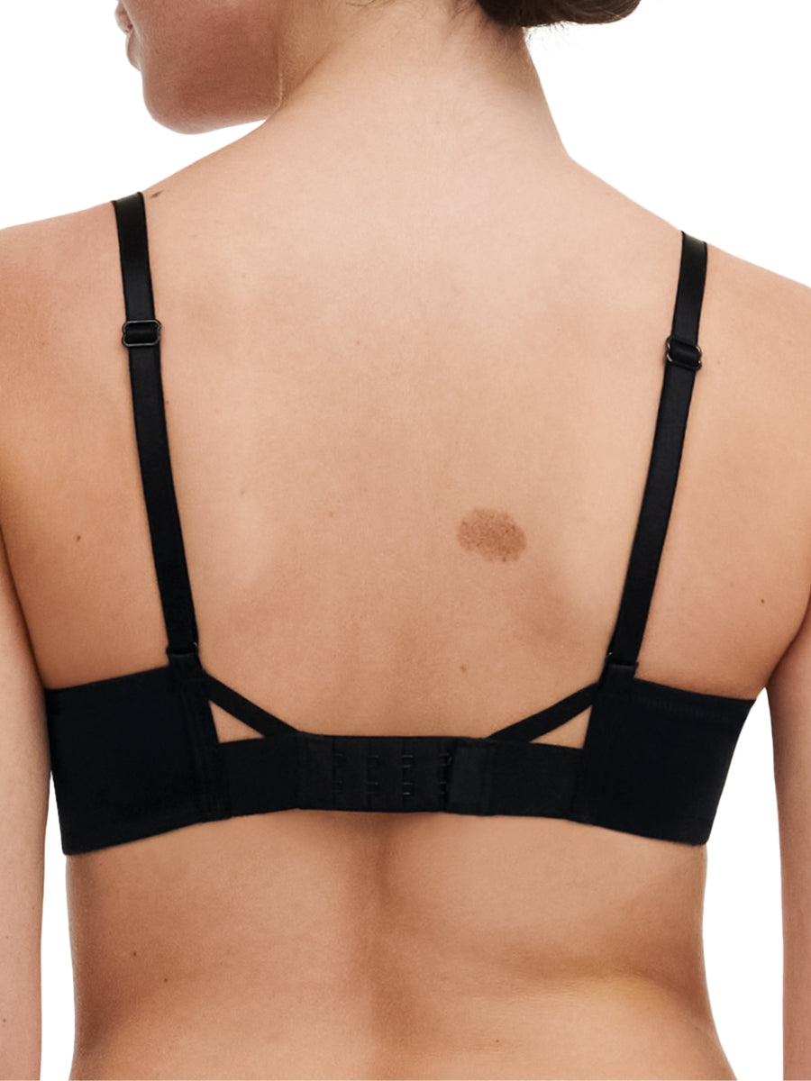 Tattoo Love Half Cup Bra - Black/Golden Beige