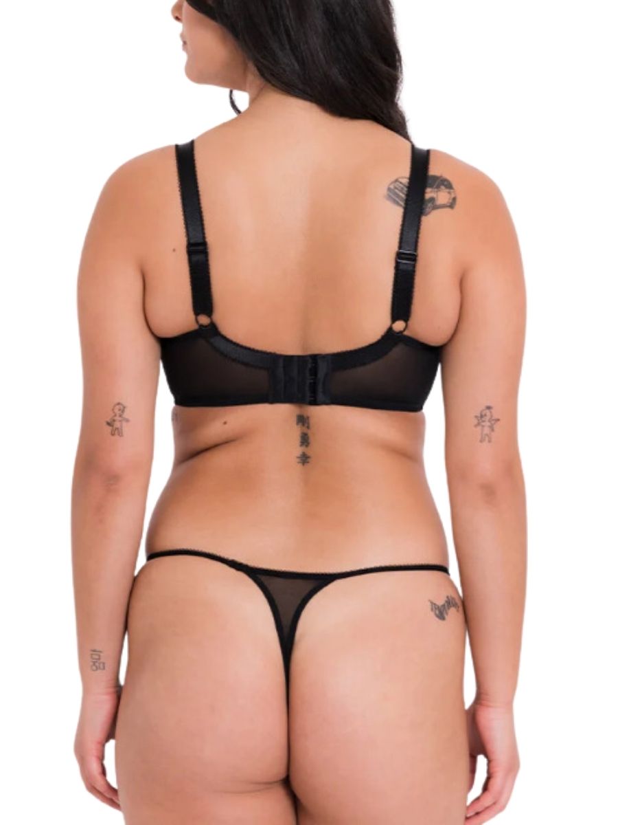 Boost In Bloom Padded Balcony Bra - Print Mix Black