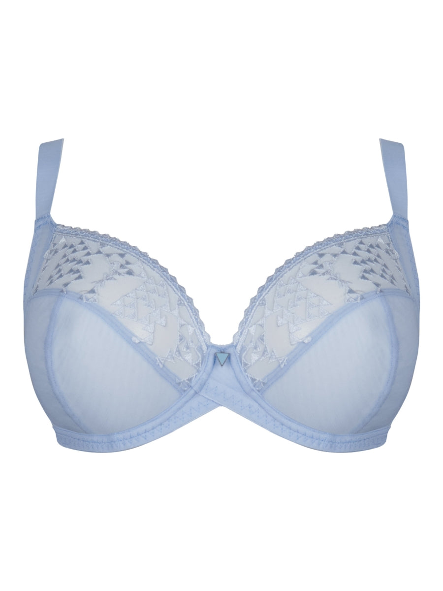 Centre Stage Full Plunge Bra - Icy Blue