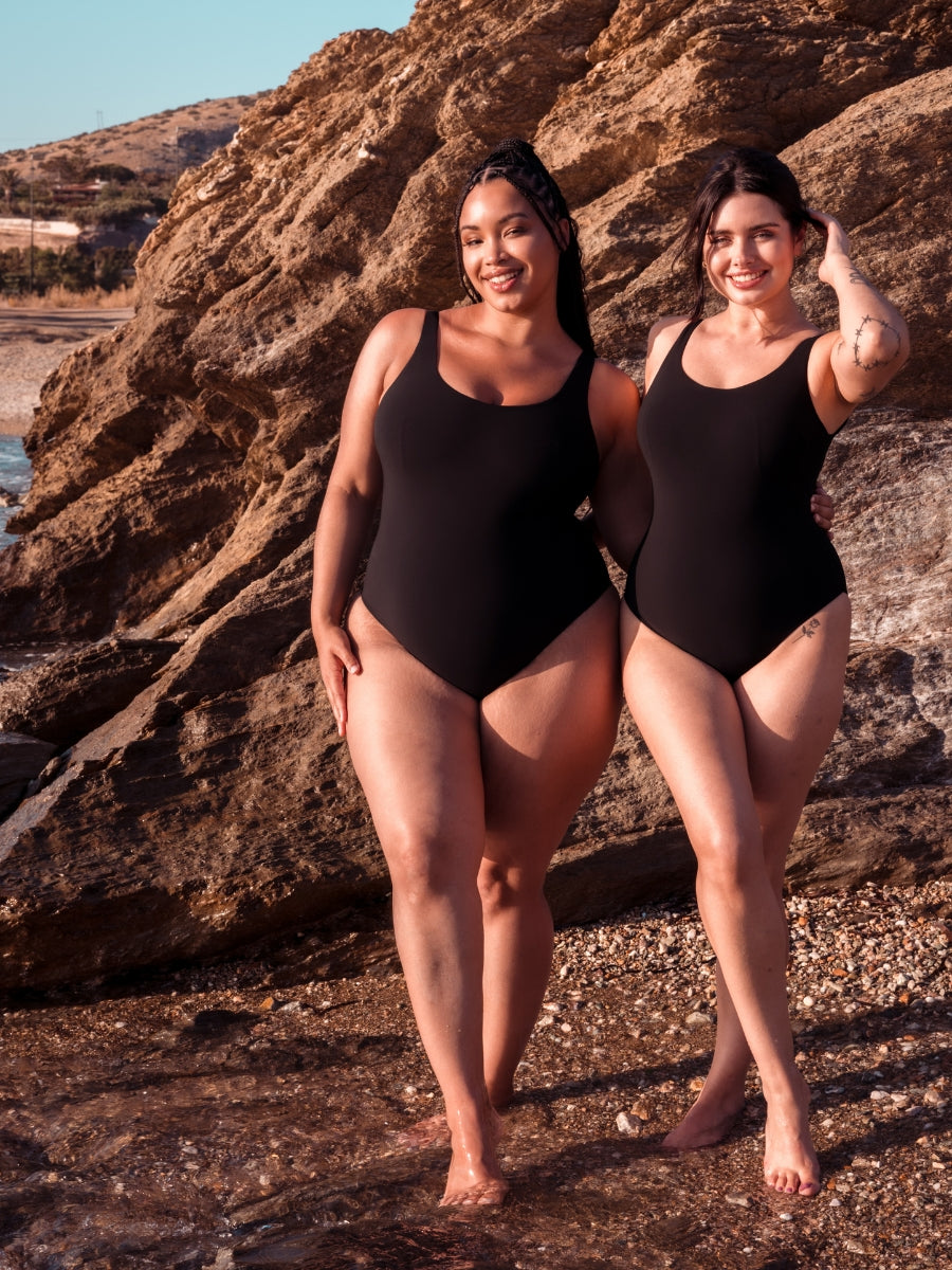 Deep Dive Non-Wired Swimsuit - Black