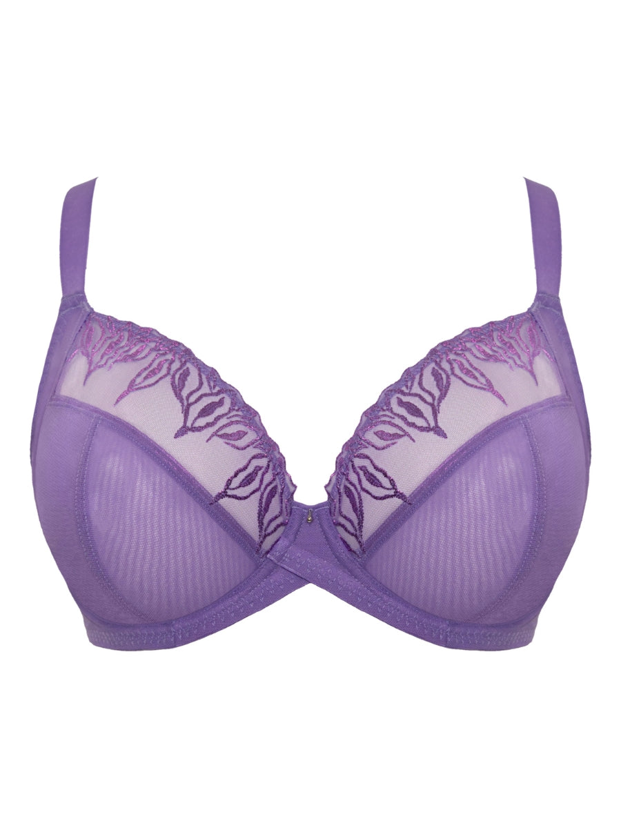 Flare Full Plunge Bra - Amethyst Purple