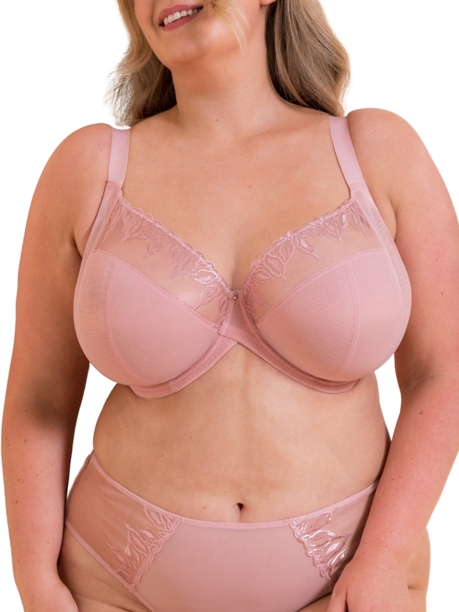 Flare Full Plunge Bra - Rose Sparkle