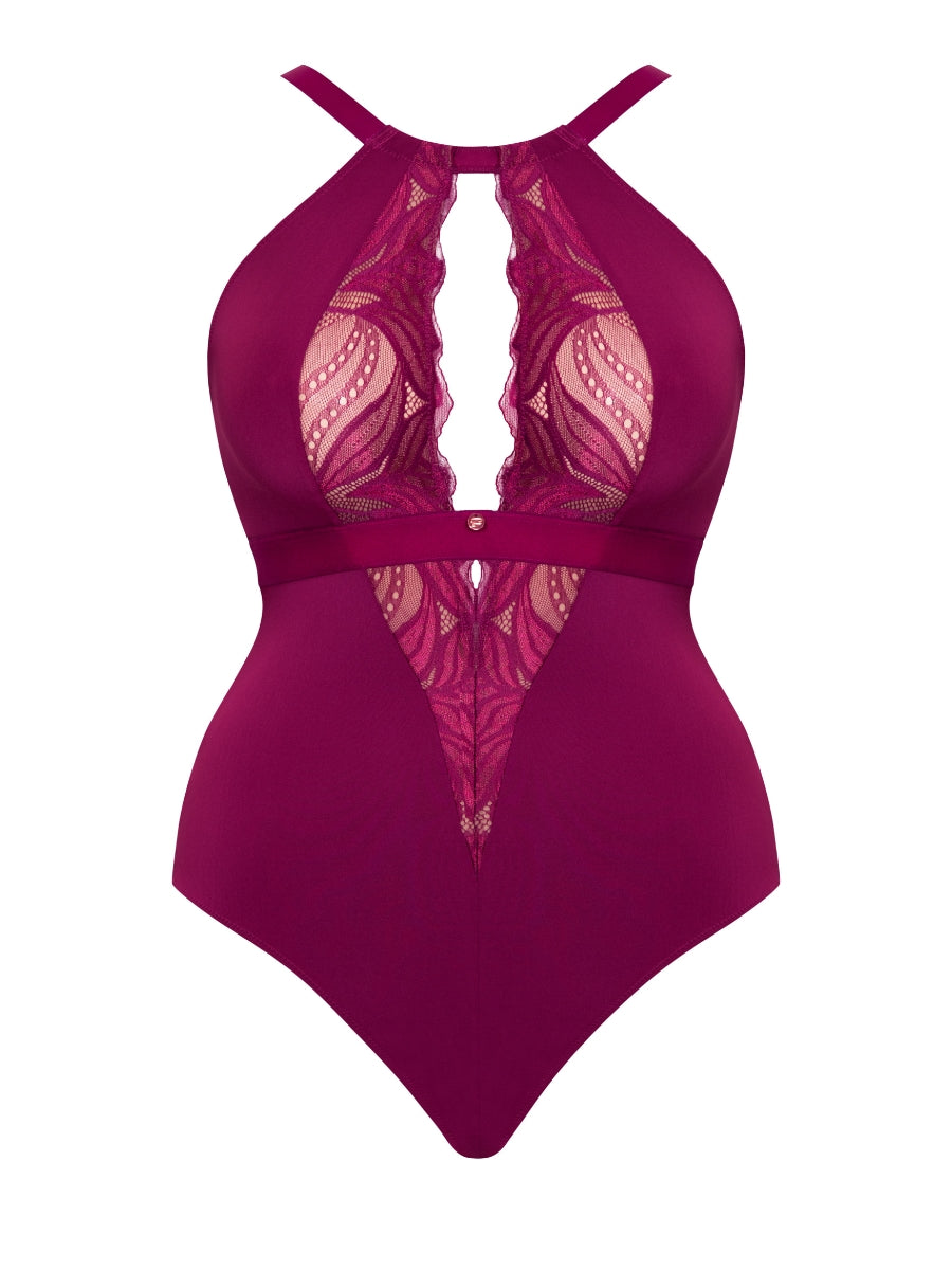 Indulgence Bodysuit - Berry Purple