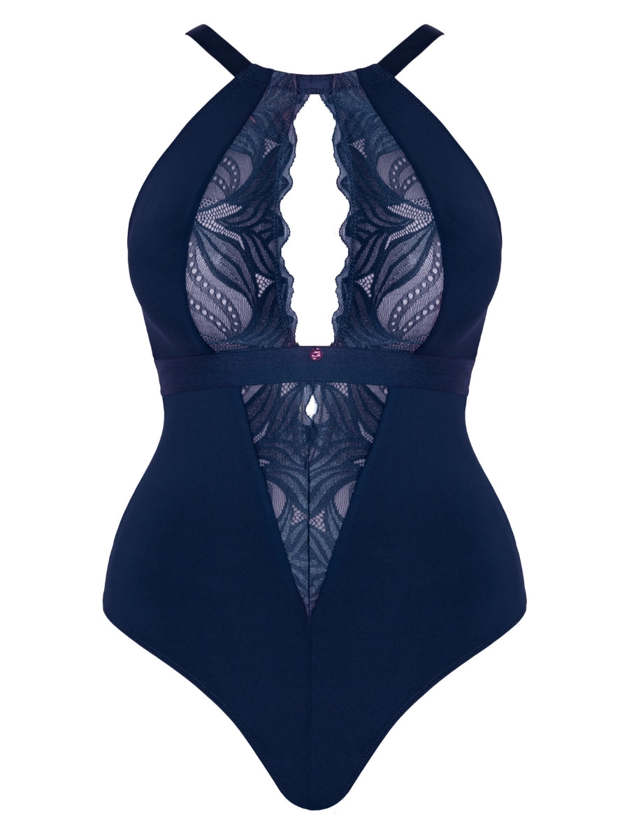 Indulgence Bodysuit - Navy Blue