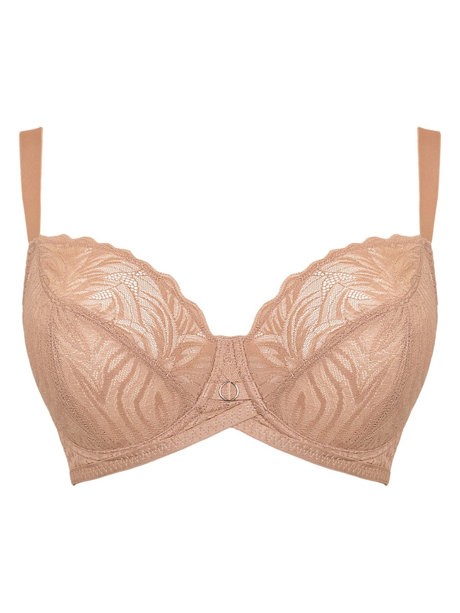Lace Daze Balcony Bra - Latte