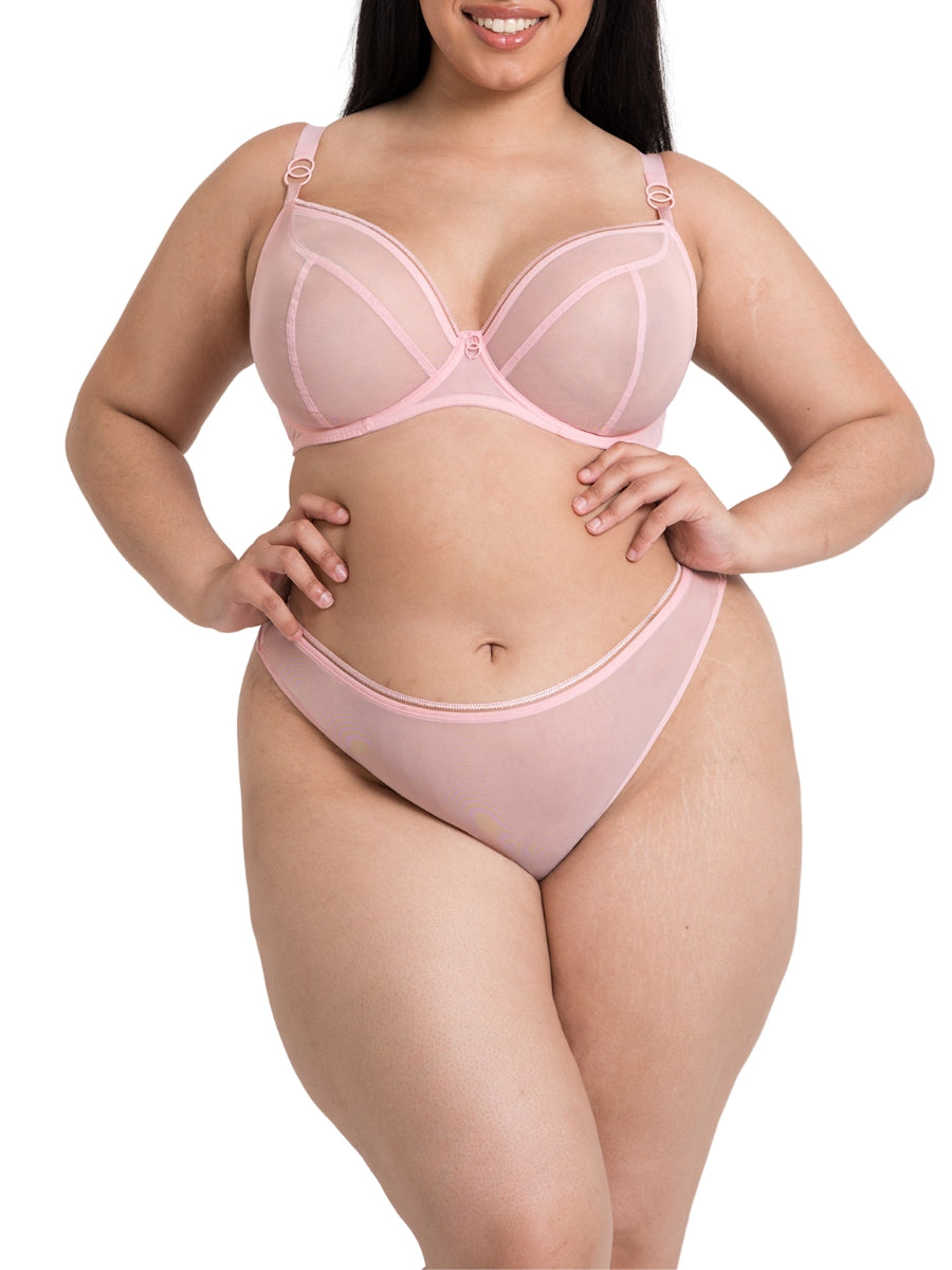 Lifestyle Plunge Bra - Blush Pink