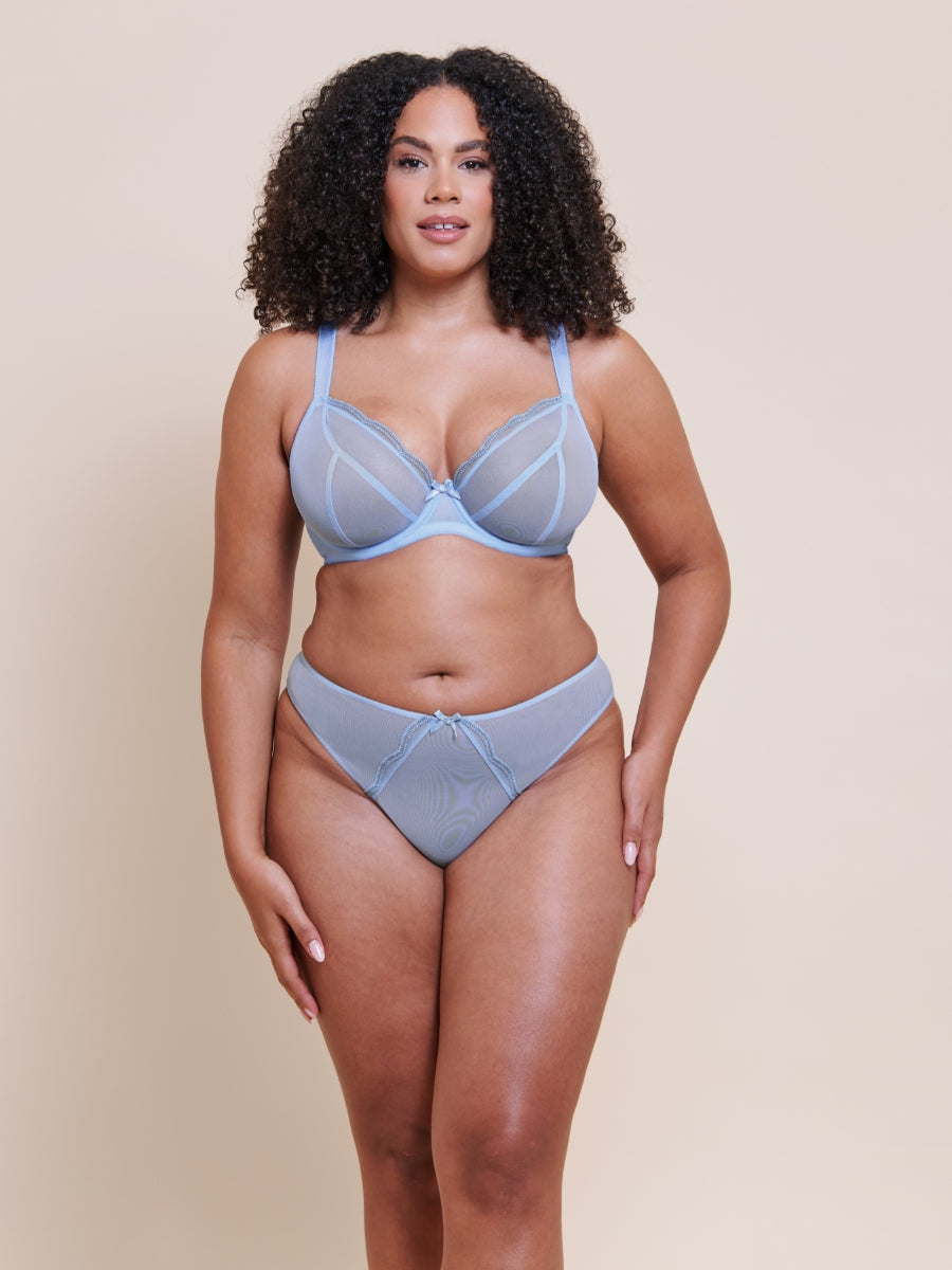 Lightstyle Scallop Sheer Brazilian