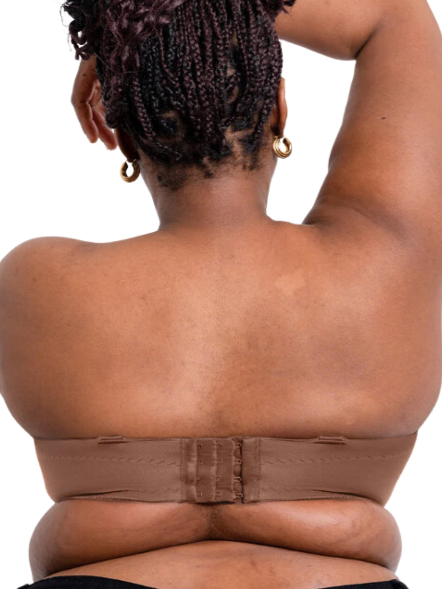 Luxe Strapless Bra - Caramel