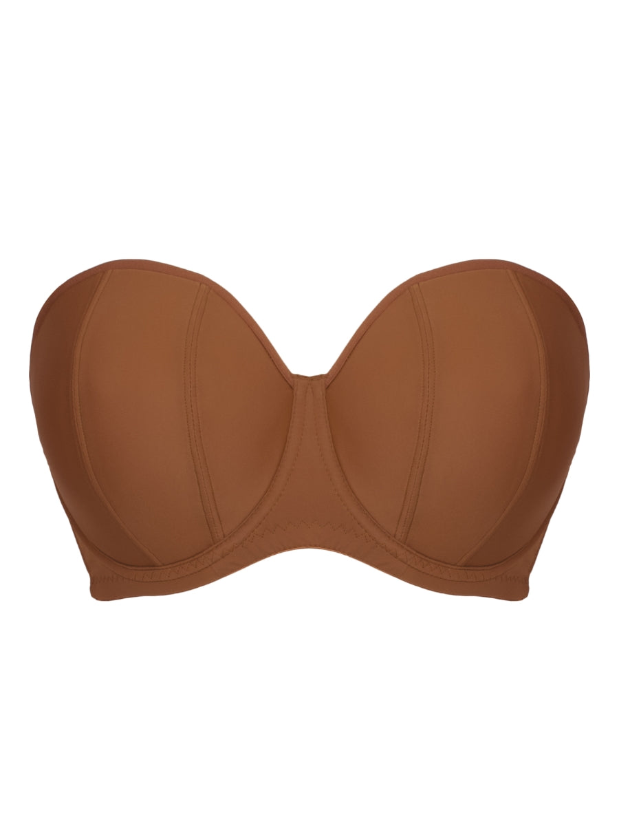 Luxe Strapless Bra - Caramel