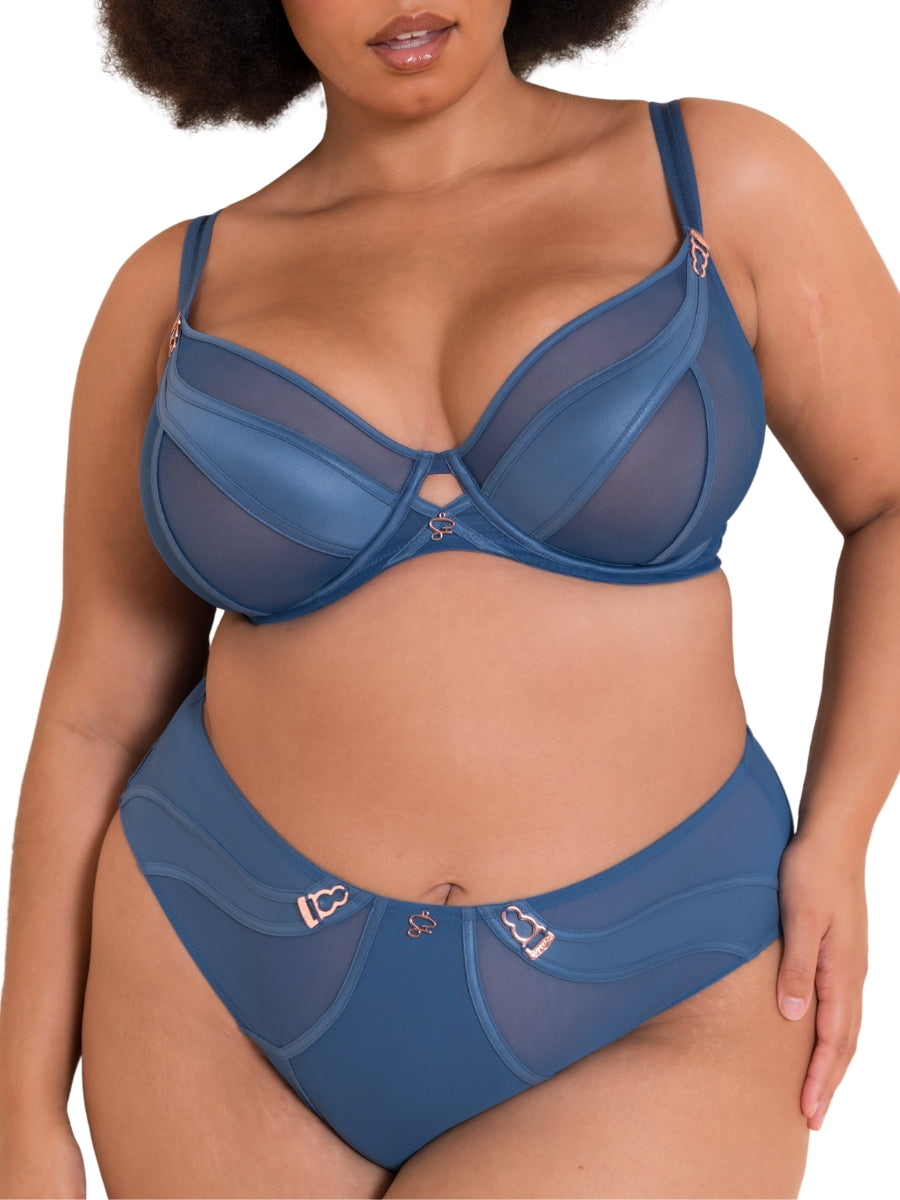 Suspense Plunge Bra - French Blue