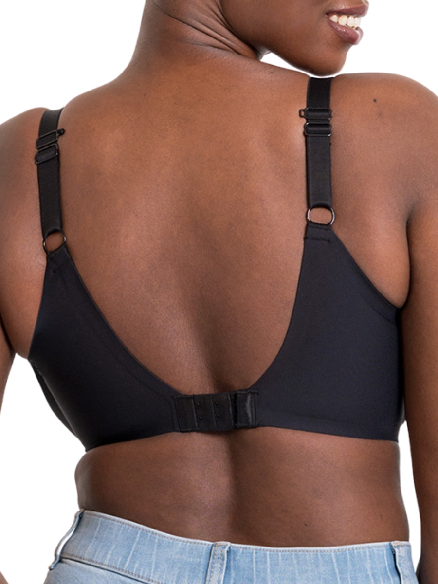 Smoothie Spacer Moulded T-Shirt Bra - Black