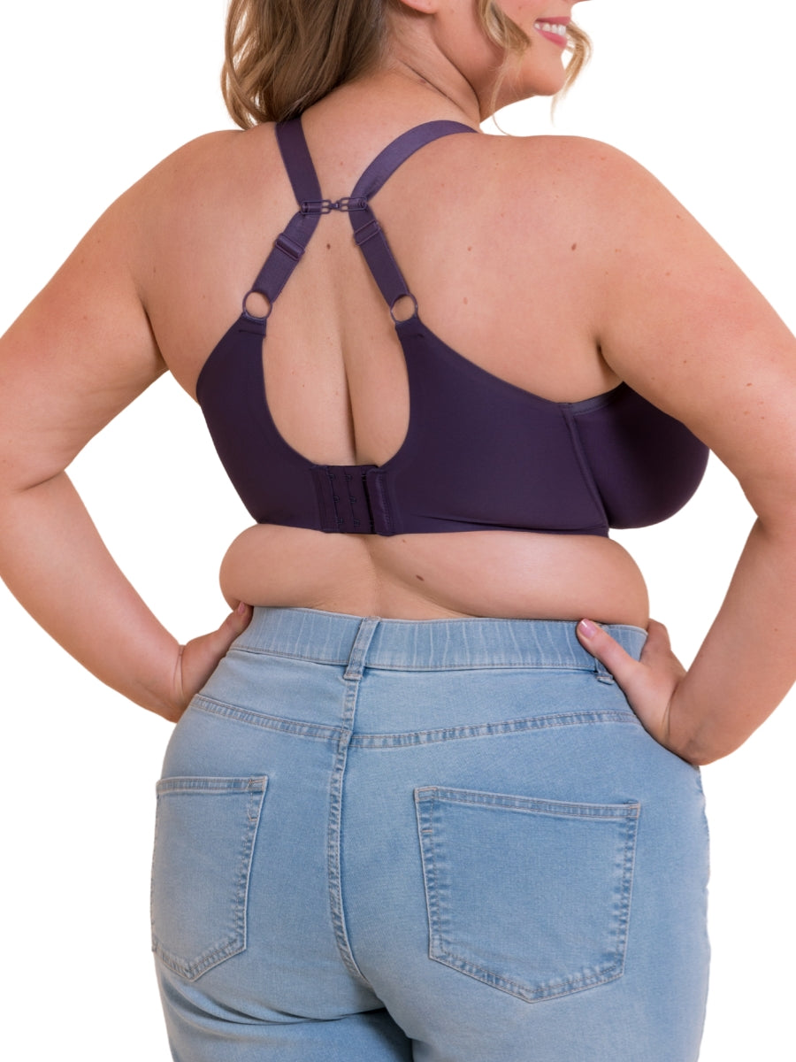 Smoothie Spacer Moulded T-Shirt Bra - Deep Purple