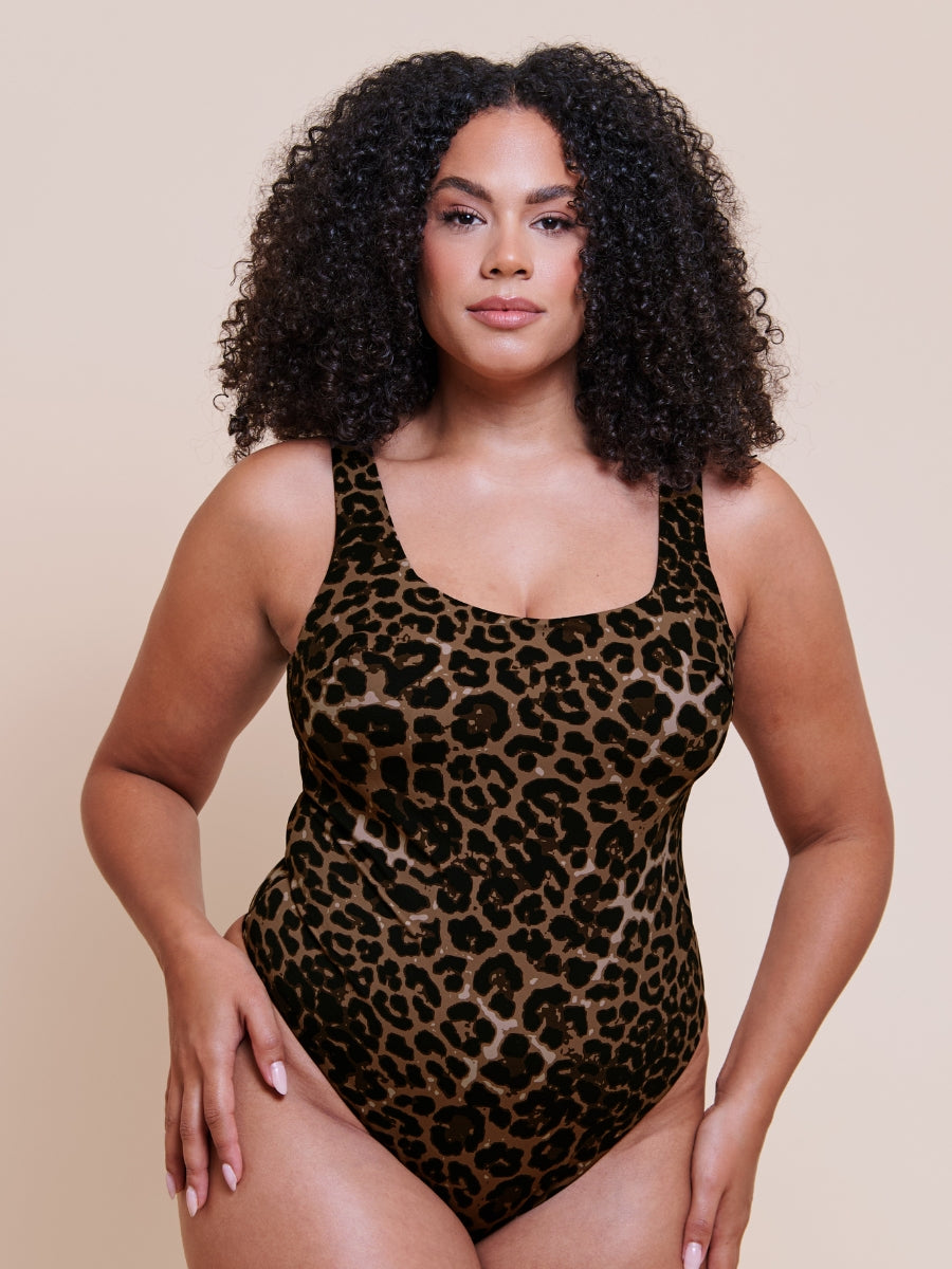 Smoothie Support Body - Leopard Print
