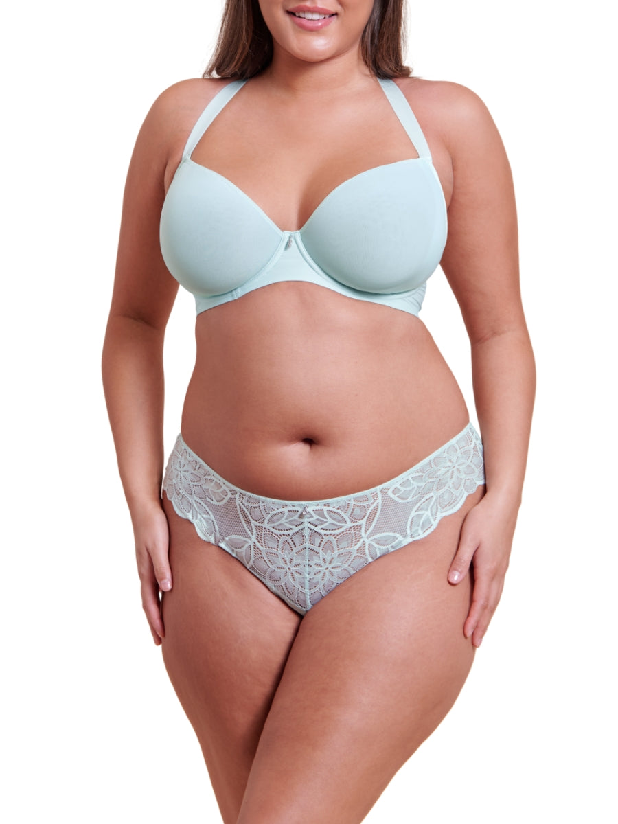 Smoothie Spacer Moulded T-Shirt Bra - Pale Mint