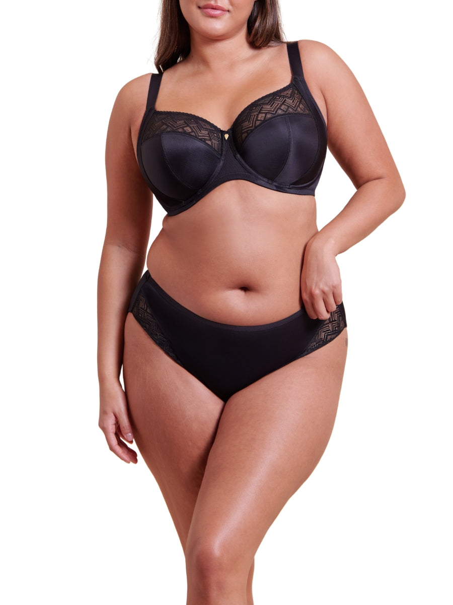 Spotlight Full Cup Side Support Bra - Black