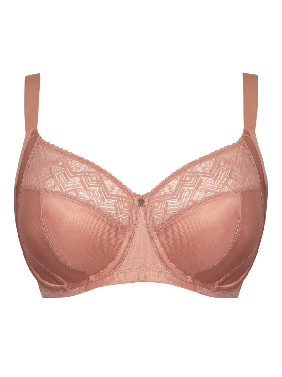 Spotlight Full Cup Side Support Bra - Latte