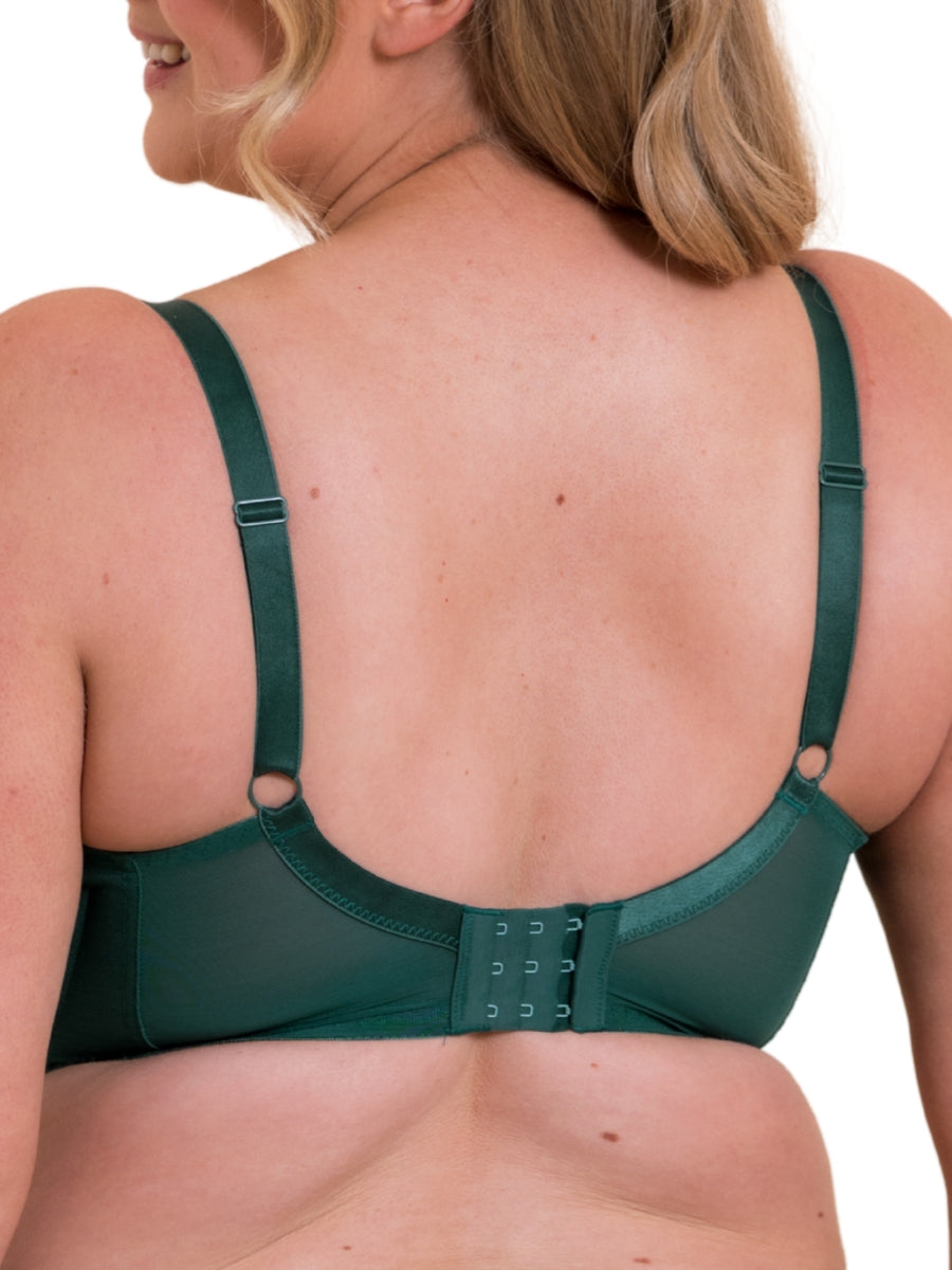 Victory Balcony Bra - Forest Green
