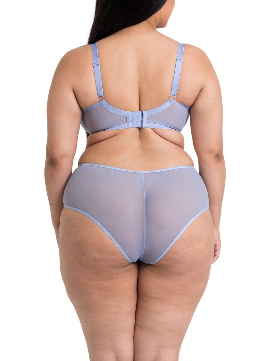 Victory Balcony Bra - Periwinkle Blue