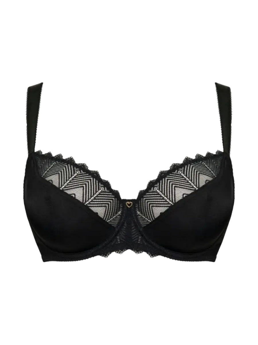 Wild One Balcony Bra - Black