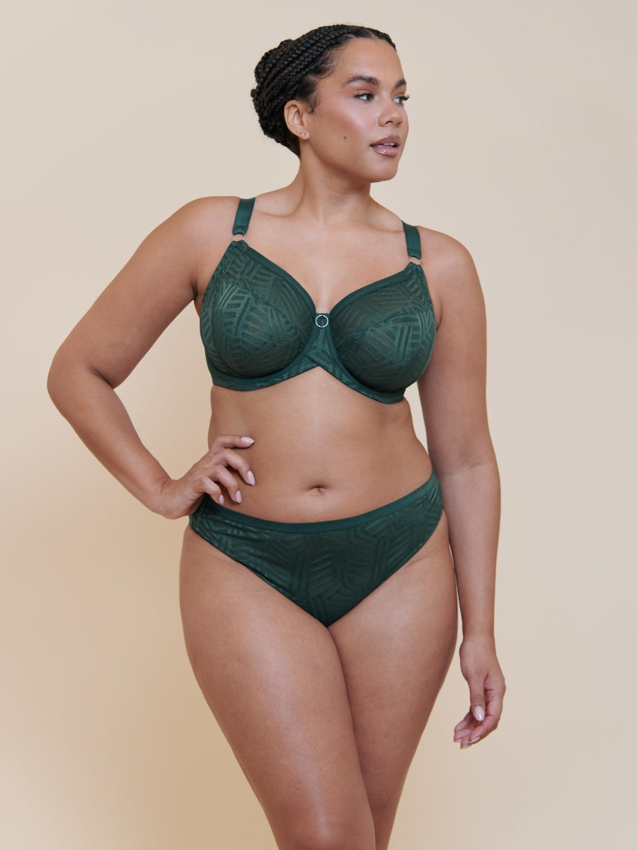 WonderFull Vibe Full Cup Bra - Emerald