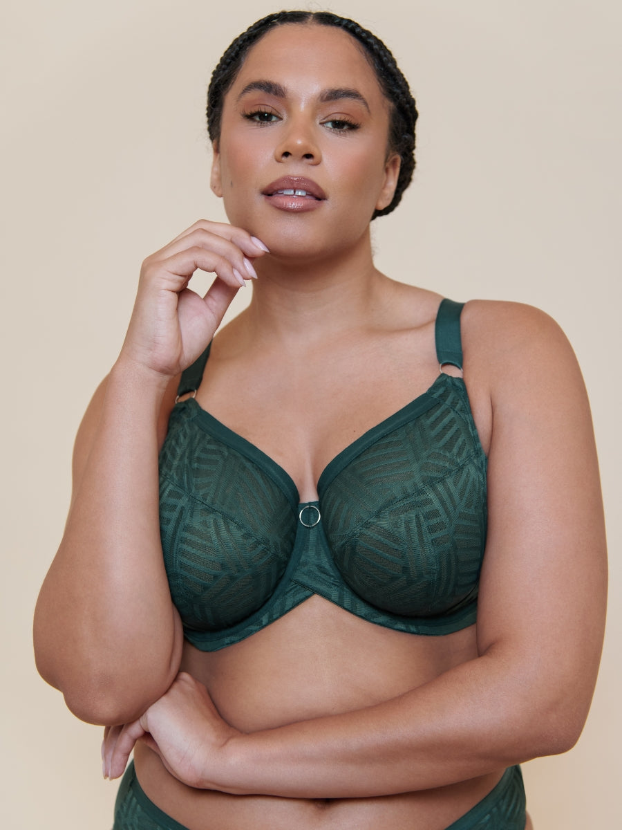 WonderFull Vibe Full Cup Bra - Emerald