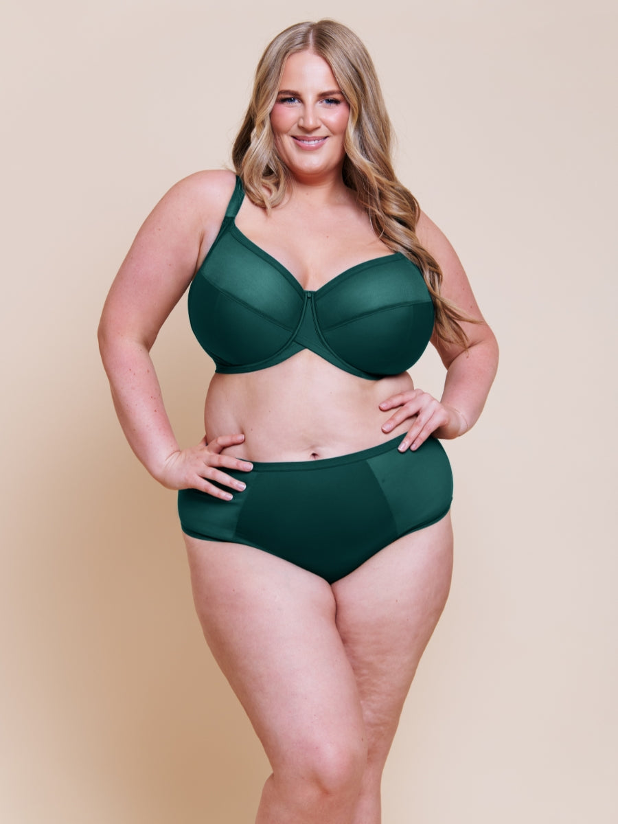 WonderFully Full Cup Bra - Deep Teal