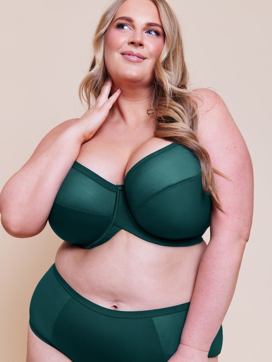 WonderFully Full Cup Bra - Deep Teal