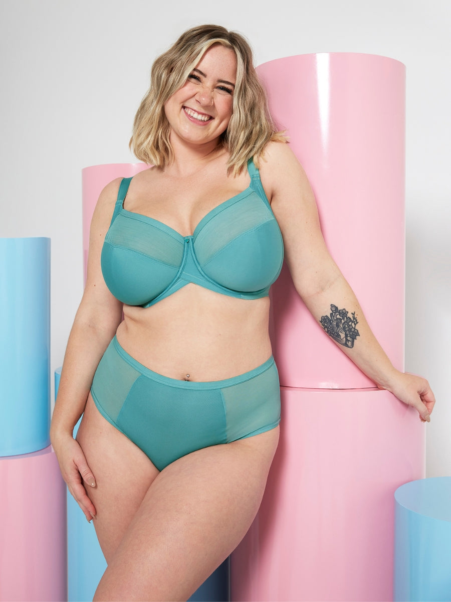 WonderFully Full Cup Bra - Mineral Blue