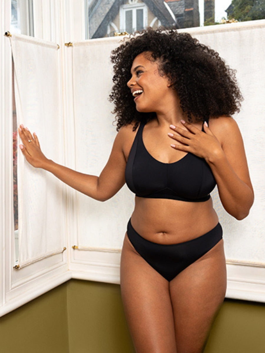 Zen Non-Wired Bralette - Black