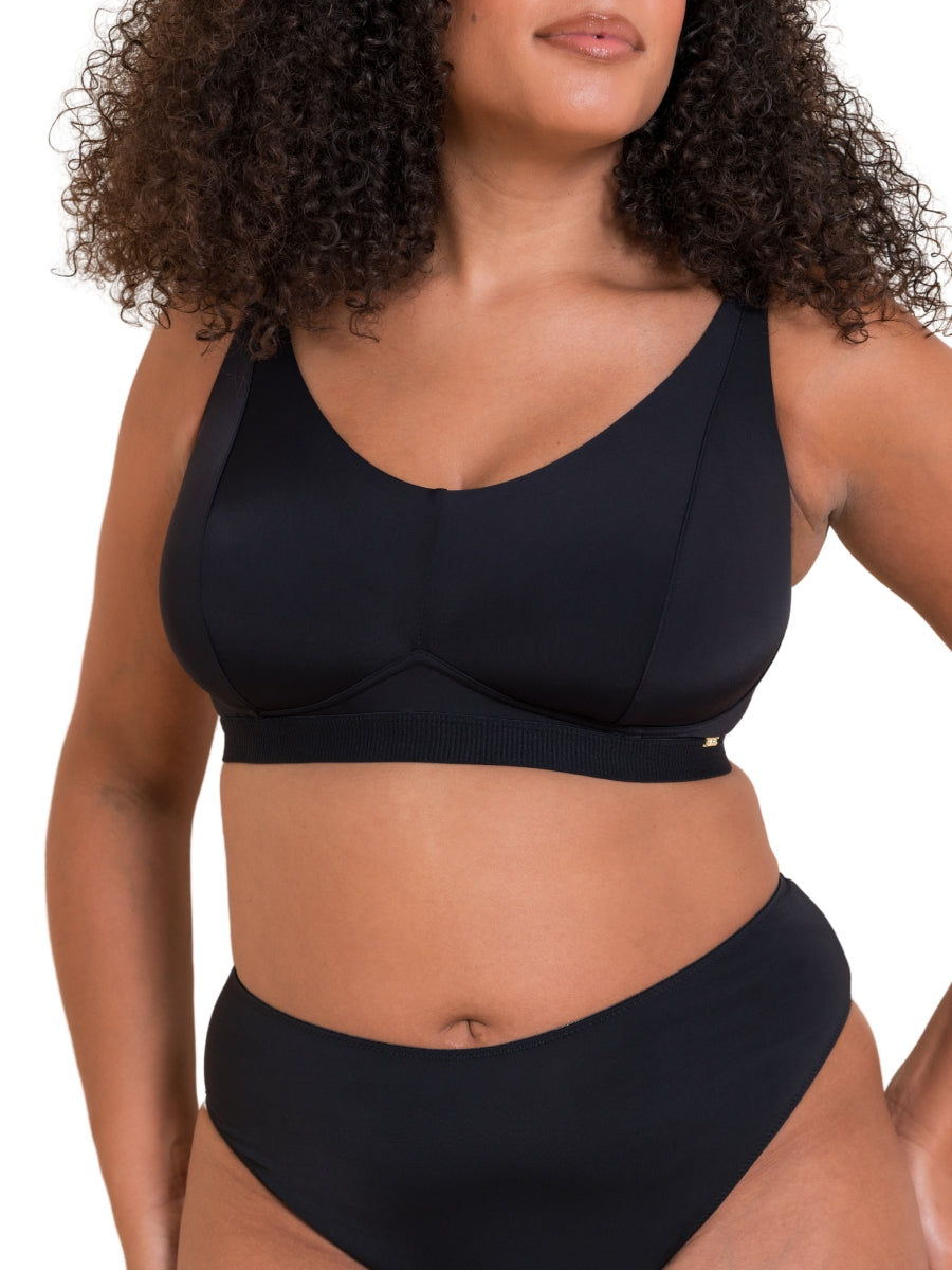 Zen Non-Wired Bralette - Black