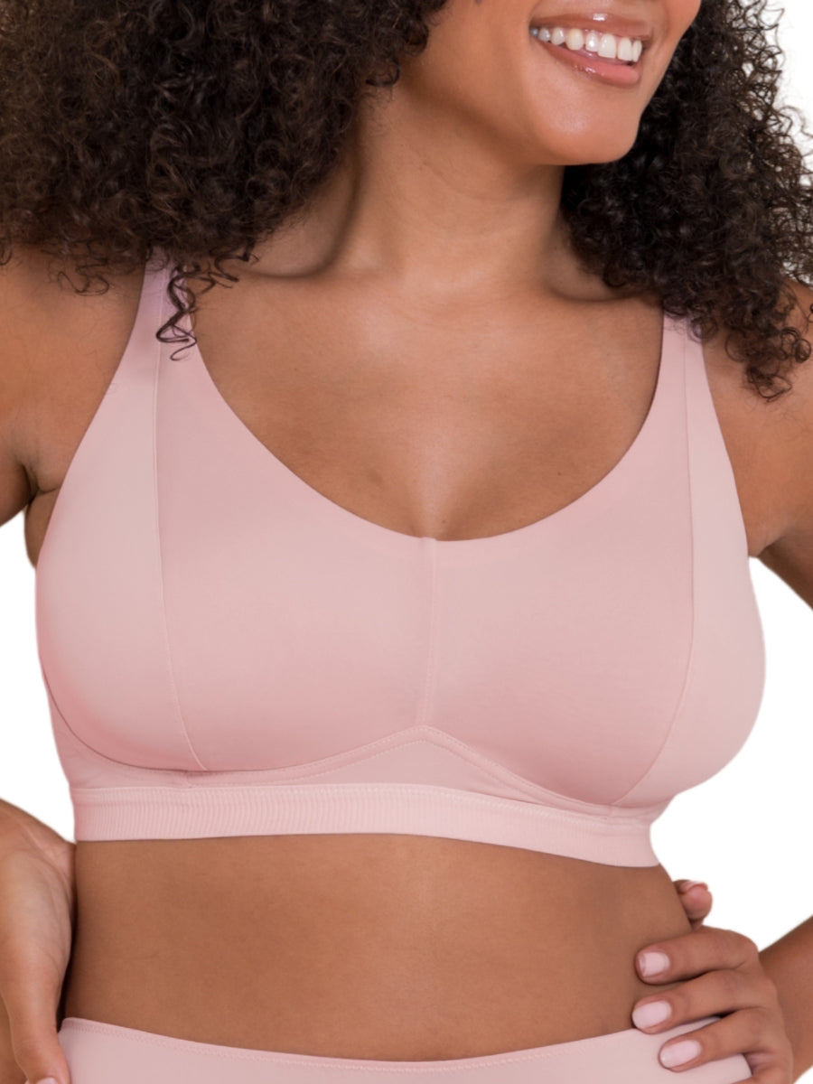Zen Non-Wired Bralette - Blush Pink