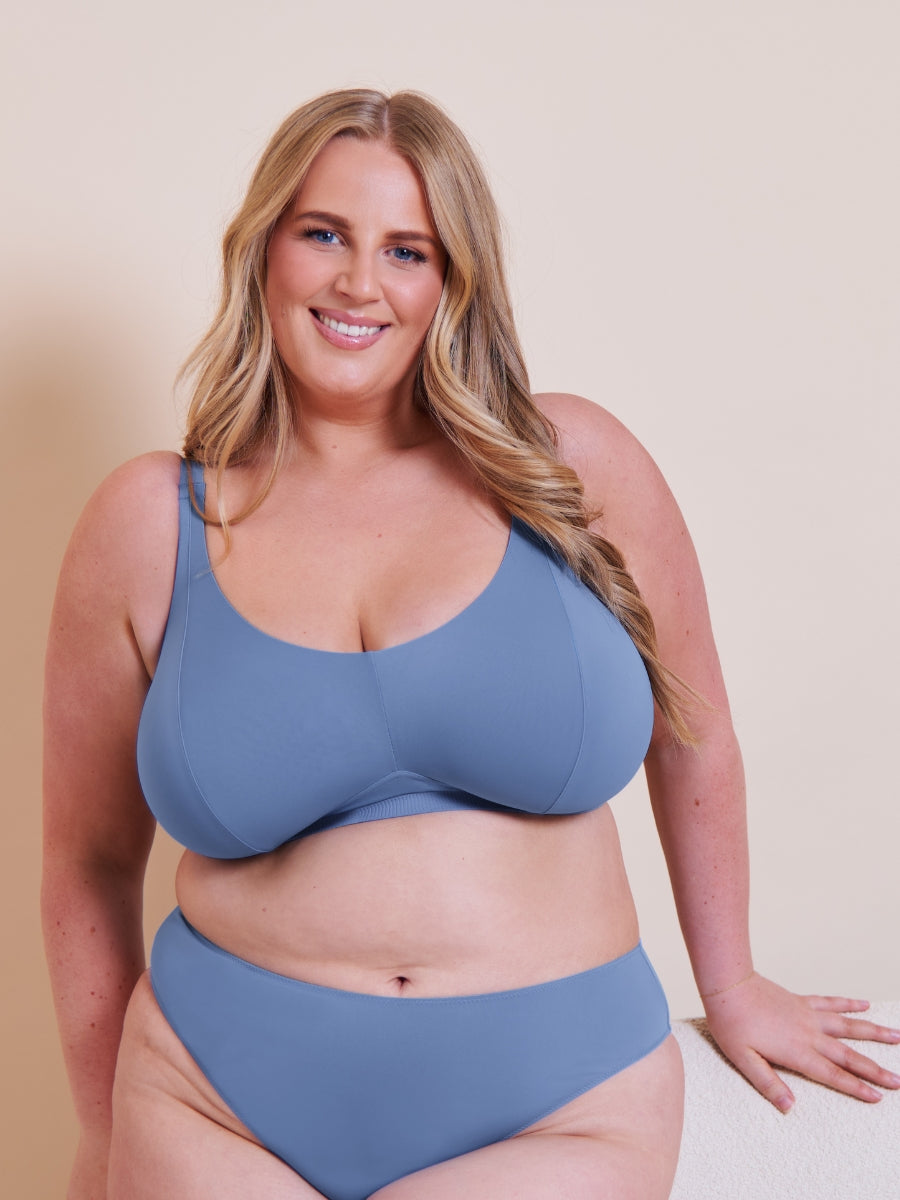 Zen Non-Wired Bralette - Blue
