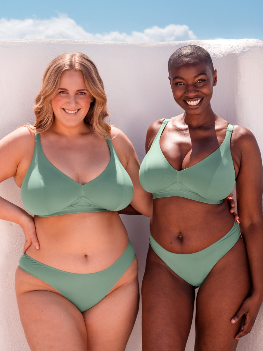 Zen Non-Wired Bralette - Sage Green