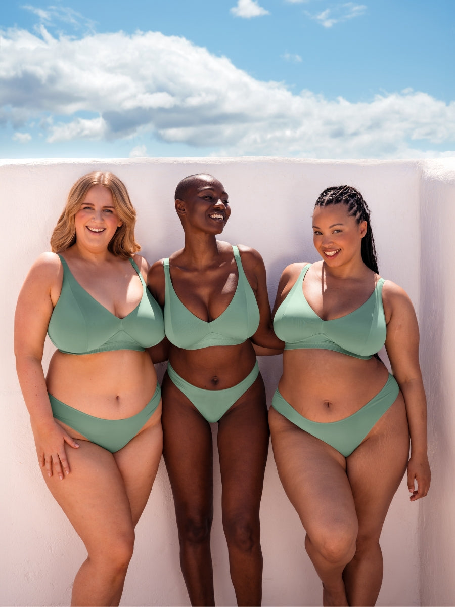 Zen Non-Wired Bralette - Sage Green