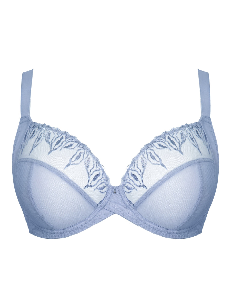 Flare Full Plunge Bra - Powder Blue