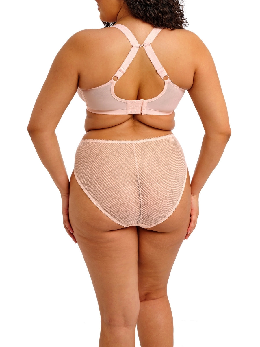 Charley Stretch Plunge Bra - Ballet Pink