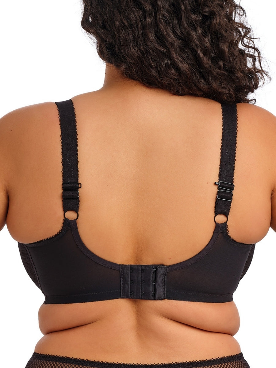 Charley Stretch Plunge Bra - Black