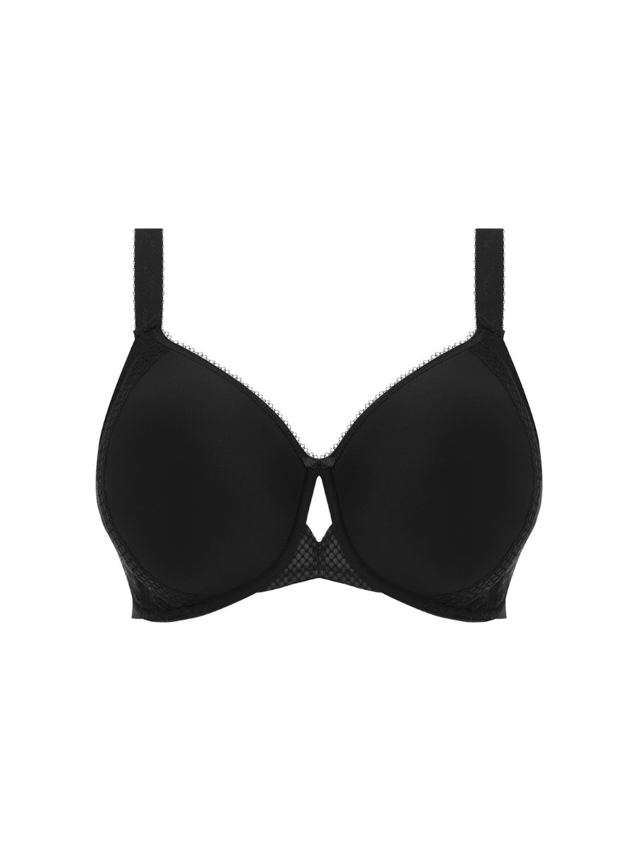 Charley Moulded Spacer Bra - Black