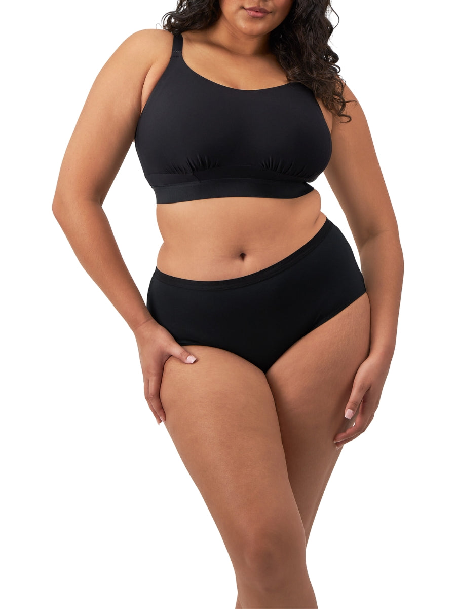 Downtime Non Wired Bralette - Black
