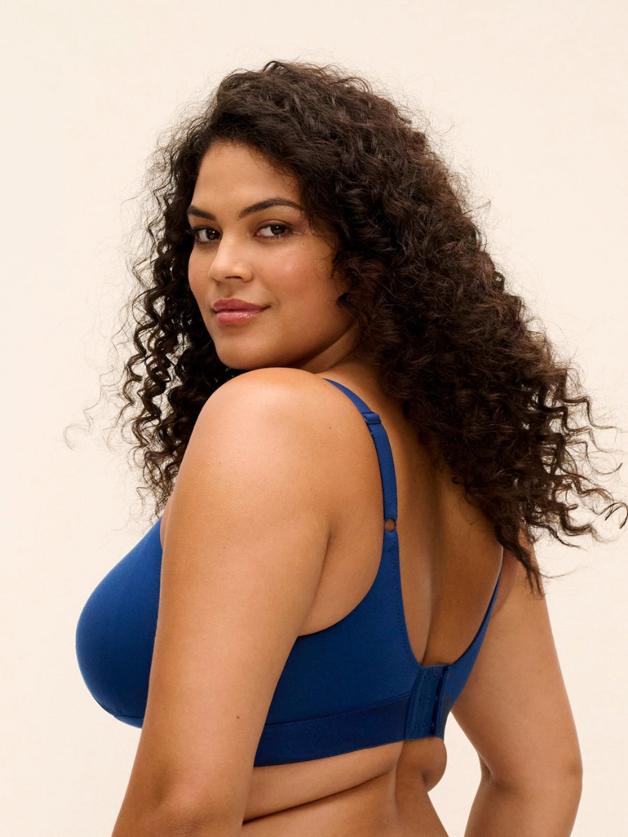 Downtime Non Wired Bralette - French Navy