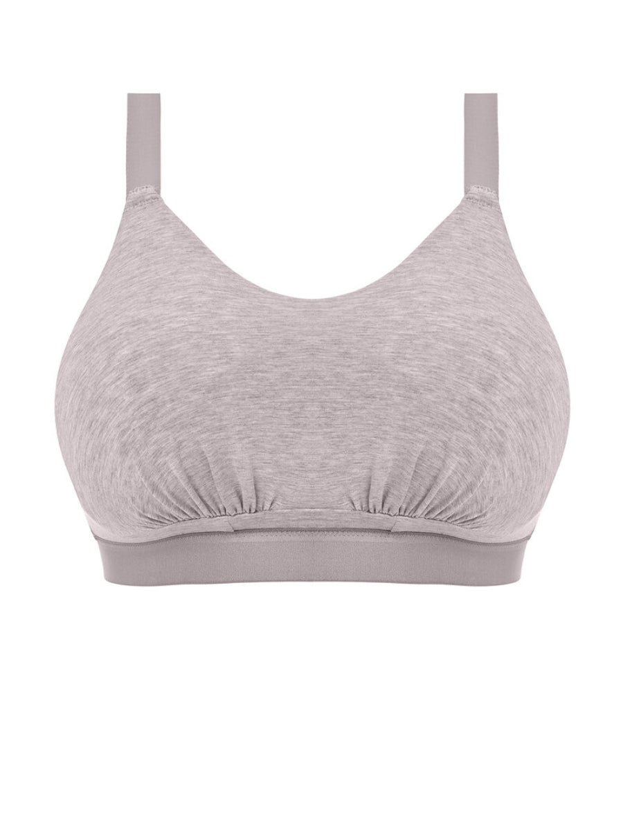 Downtime Non Wired Bralette - Grey Marl
