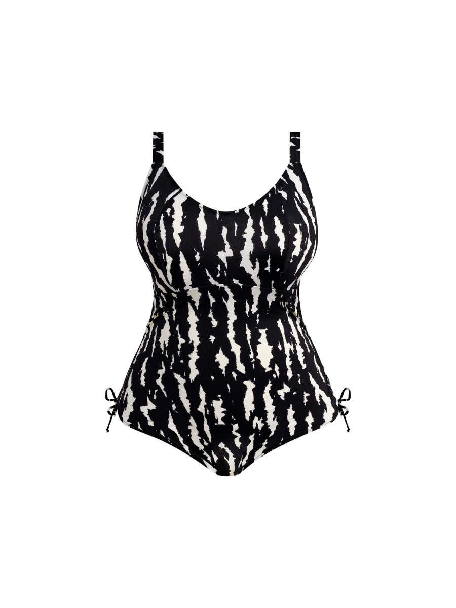 Echo Shell Non Wired Swimsuit - Black