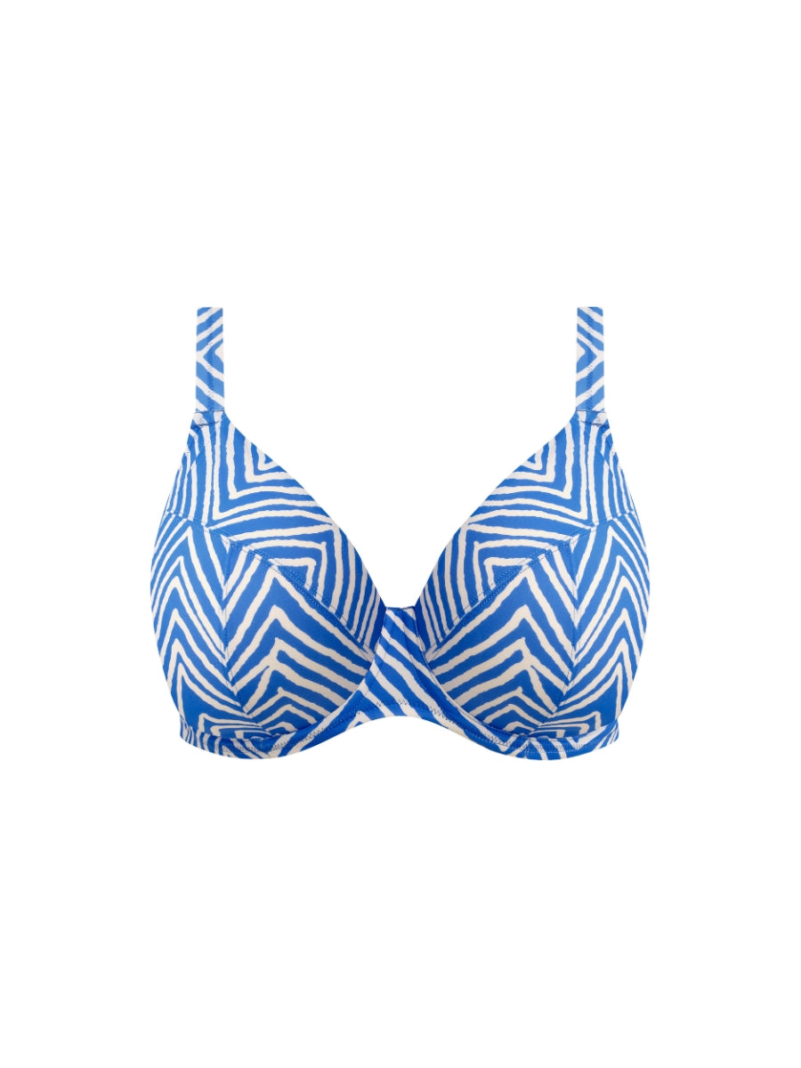 Fiji Falls Plunge Bikini Top - Ocean
