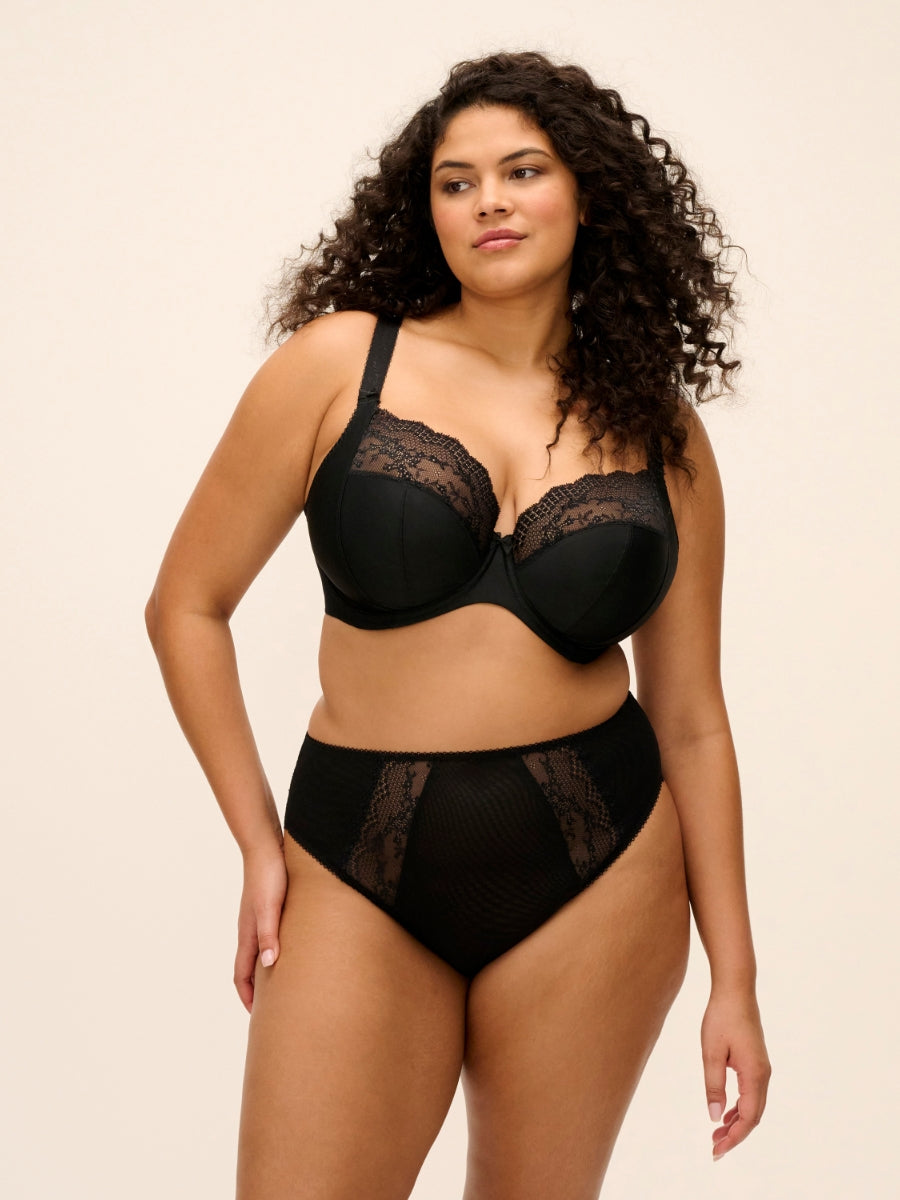 Lucie Plunge Bra - Jet